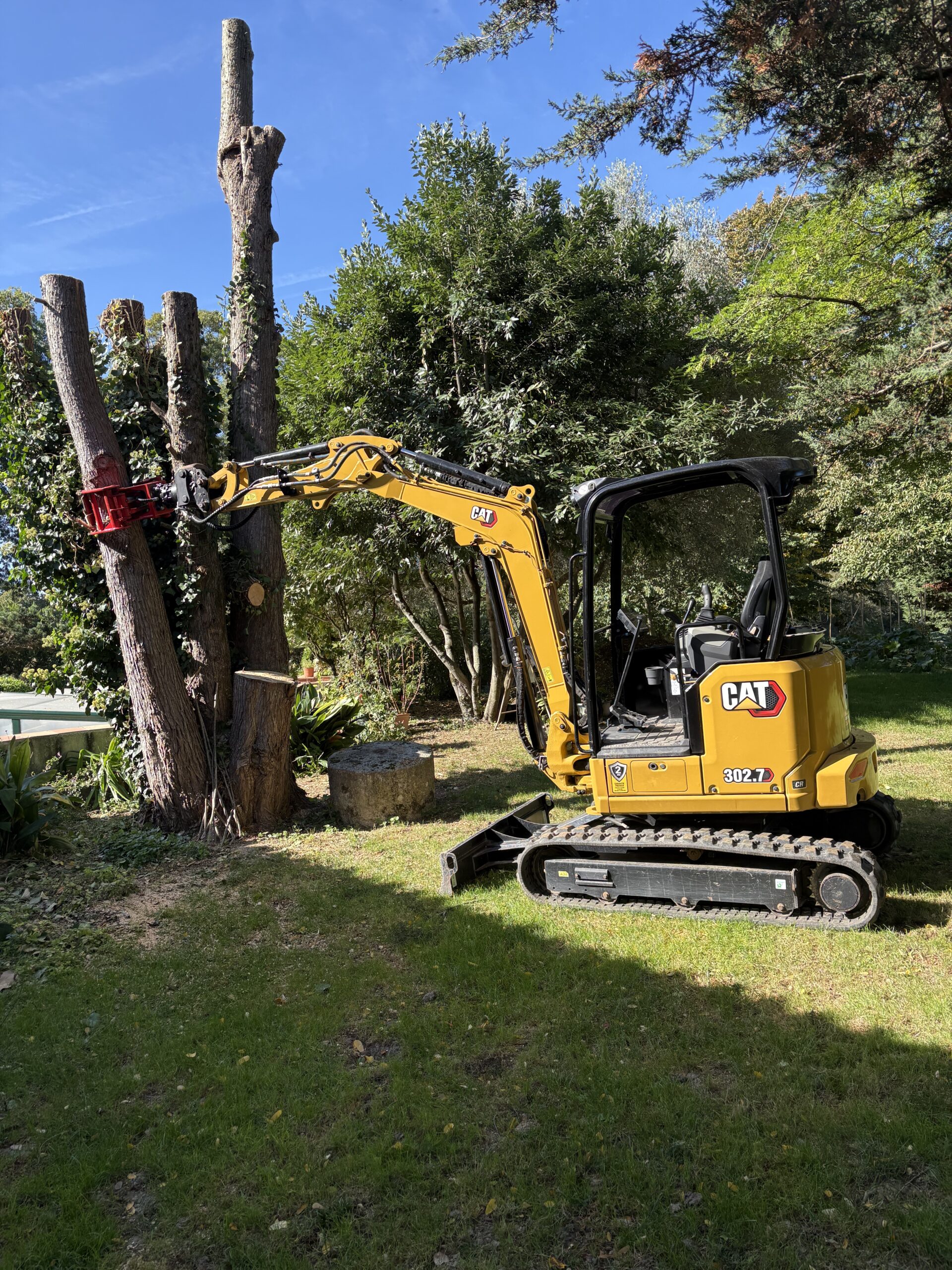 Travaux d’élagage réalisés près de Pamiers en Ariège